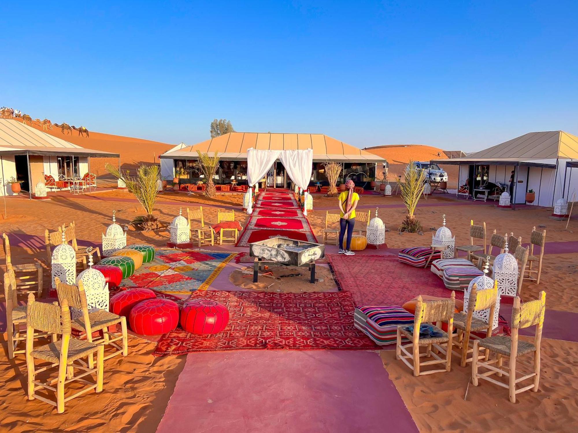 Palmas Camp Merzouga Exterior foto